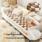 70*210cm Luxury Thicken Cat Sofa Protector Washable Slip Protective Couch Cover Cat Pad Dog Sleeping Bed Cat Mat Pet Mat
