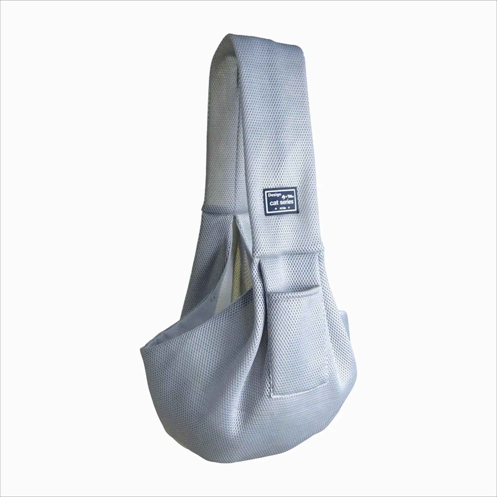 Pet Carrier Sling Breathable Bag Puppy Carrier Purse Hand-Free Dog Sling Carrier with Storage Pockets for Small Dogs Cats