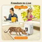 OEM 2L Automatic Cat Feeder APP Control Smart Cat Feeder Cat Dry Food Dispenser Timed Quantitativ Automatic Cat Feeder