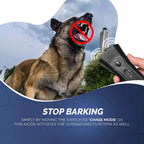Dropshipping Electronic Pet Dog Repeller LED Ultrasonic Anti Barking Device Ultrasonic Anti Bark Training Equipment Battery Work