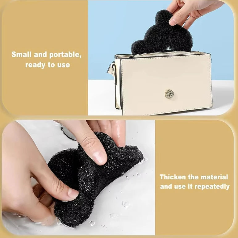 Laundry Sponge Washing Machine Sticky Hair Removal and Lint Stain Roller Suction for Clothes and Hair Care Pet Hair Remover