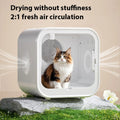 70L Large Capacity Pet Grooming Hair Dryer Box Ultra Quiet Pet Dryer Box Low Noise Cat Dog Dryer Machine for Home Use
