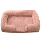 Orthopedic Dog Beds for Large Dogs Fluffy Large Dog Bed with Removable Washable Cover Non-Slip Bottom Foam Couch Bed