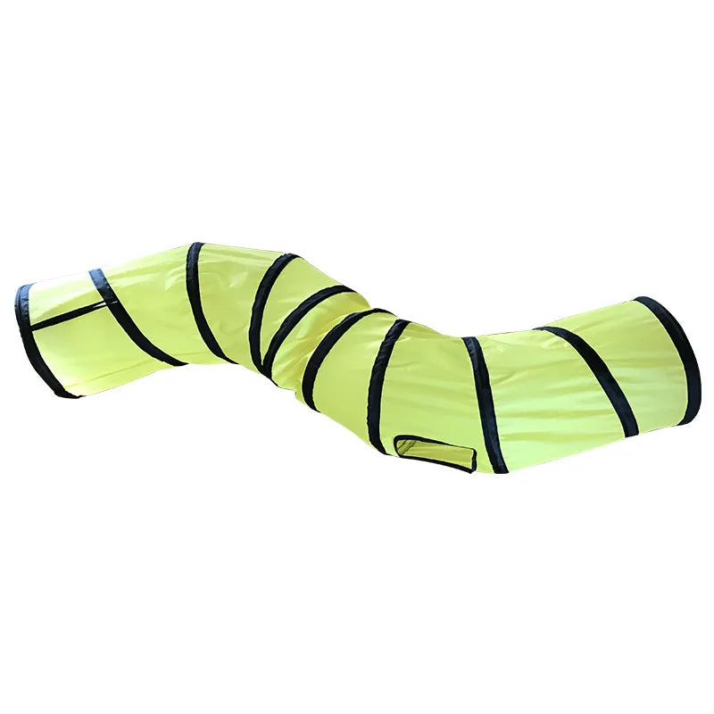 2/3/4/5 Holes Pet Cat Tunnel Toys Foldable Pet Cat Kitty Training Interactive Fun Toy for Cats Rabbit Animal Play Tunnel Tube
