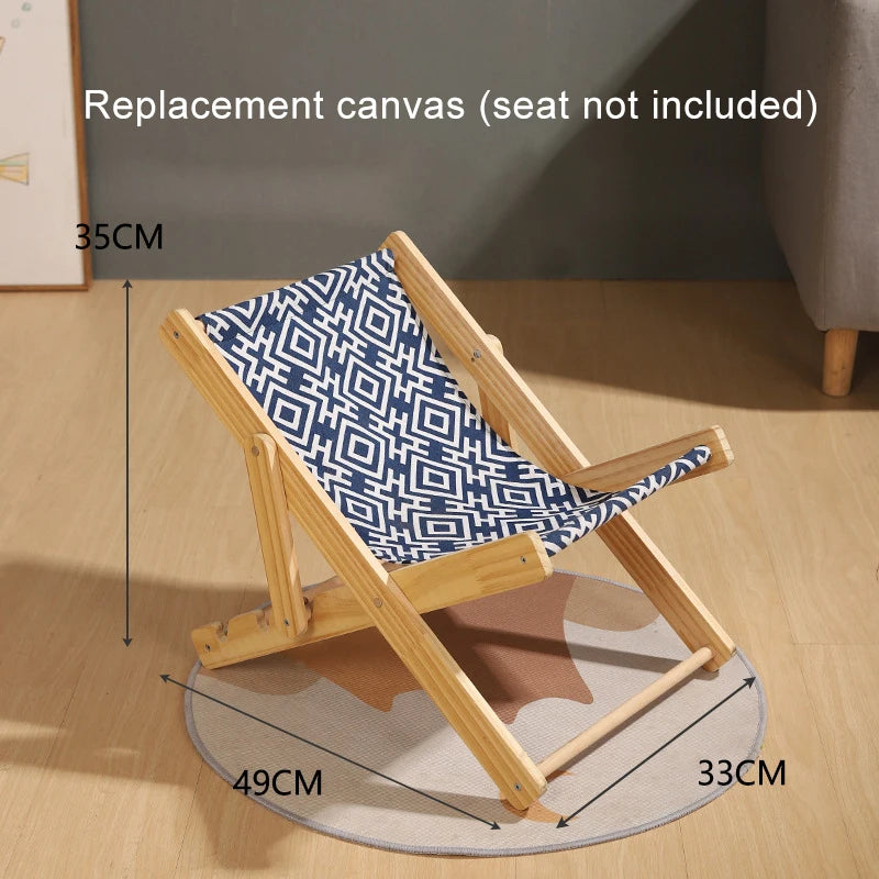 Cat Scratcher Board Cat Sleeping Bed Canvas Sisal-Covered Adjustable Grind Claw Resistant Beach Chair Kitten Toy Cat Products