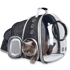 Wholesale Cat Backpack Pet Carriers Collapsible Cats Shoulder Bag Ventilate Transparent Foldable Carries Travel Cat Bed