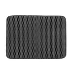Pet Cat Litter Mat Waterproof EVA Double Layer Cat Litter Trapping Pet Litter Box Mat Clean Pad Products for Cats Accessories