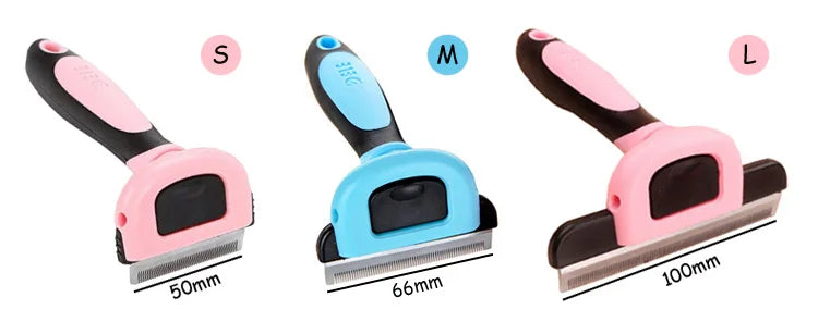 Cat Hair Remover Combs Dog Brush Grooming Tools Pet Detachable Remover Attachment Pet Trimmer Combs  Supply Furmins for Cat Dog