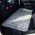 Large Modern Car Dog Seat Cushion Non-Slip Thickened Fabric Pet Bed Ergonomic Design Machine Washable All Seasons Car Seat Cover