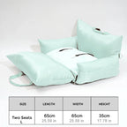 Waterproof Dog Car Seat Bed Soft Luxury Dog Beds Travel Pet Carrier Bag Pet Car Seat Custom LOGO Designer Dog Products