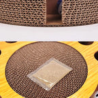 Pet Cat Scratcher Interactive Cat Toys Kitten Scratching Cardboard with Balls Catnip Supply Pet Supplies Toy Cat Products