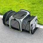 Travel Cat Bag Fashionable Cat Bag Portable Small Foldable Mounted Travel Expandable Portable Pet Bag Pet Carrier