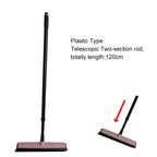 Telescopic Rubber Eco-Friendly Water Resistant Pet Hair Removal Broom Dog Hair Brush Dust Scraper Carpet Sweeper Wash Mop Window