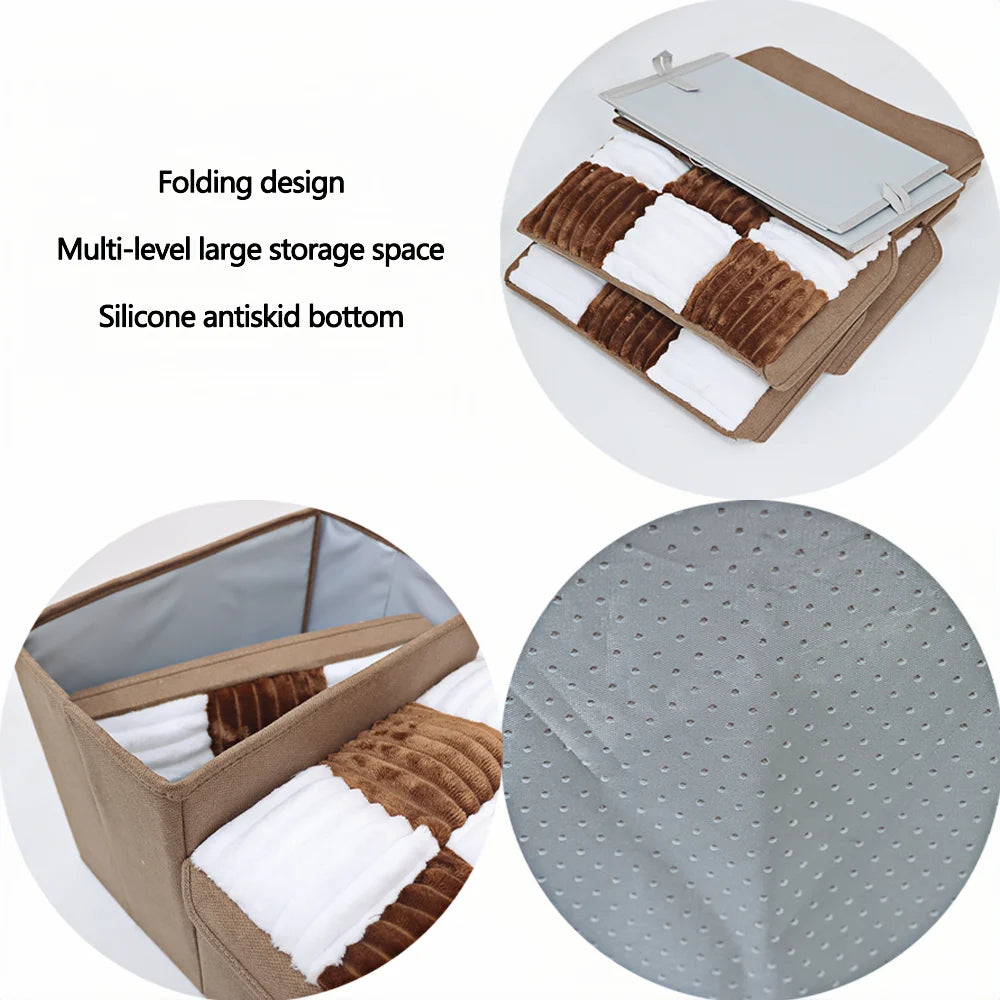 Luxury Chessboard Handcrafted 3 Steps Dog Stairs With Storage Napsteps Foldable Dog Bed Space Convenient Safe Pet Stairs for Dog