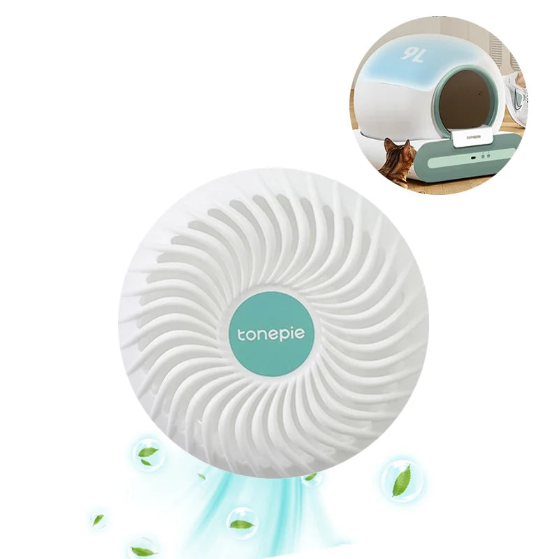 Tonepie Ti+ Smart Cat Odor Purifier for Cat Litter Box Deodorizer Pet Toilet Air Purifier Dog Pet Toilet Deodorant Cat Products