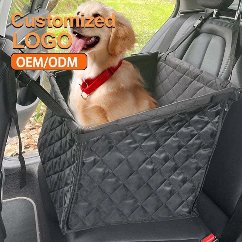OEM Waterproof Dog Car Seat Cover for Pet Car Seat Cover Oxford Cat Seat Back Pet Hammock Car Back for Small Medium Dogs Bed