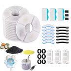 Wholesale Cat Water Fountain Replacement Filter Elements Activated for Cats Drinking Bowl Auto Feeder Filter Pet Manufacturer