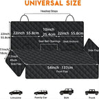 Custom Oxford Dog Car Seat Cover SUV Truck Back Seat Extender Dog Hammock Car Bed Cover for Comfortable Travel