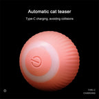 Interactive Indoor LED Light Cat Ball Toy Eco-Friendly Silicone Cat Toy for Dogs and Kittens Cat Toys for Training