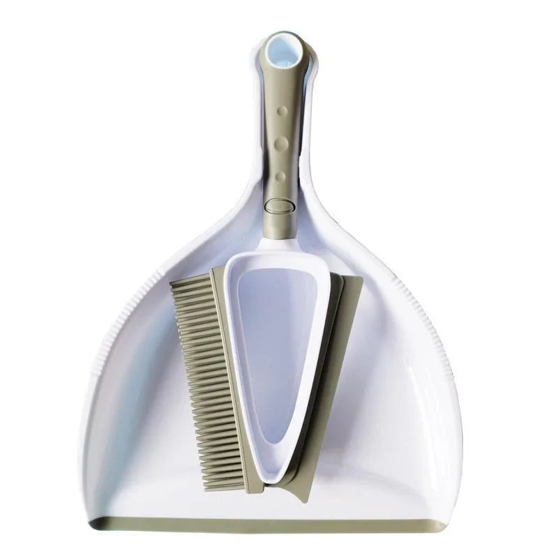 Squeegee Water Sweeper Broom Floor Plastic Pet Hair Remover Indoor Mini Broom Dustpan Home Dog Cleaning Tools