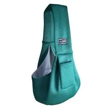 Pet Carrier Sling Breathable Bag Puppy Carrier Purse Hand-Free Dog Sling Carrier with Storage Pockets for Small Dogs Cats
