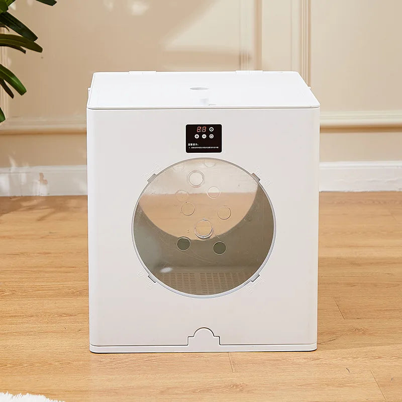 Intelligent Plastic Foldable Pet Drying Box Smart Dog and Cat Blow Dryer Grooming Tool Artifact