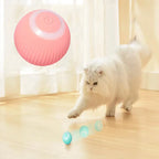 Smart Interactive Electronic Pet Cat Ball Eco-Friendly Automatic Rolling Indoor Play Kitten Training Toys