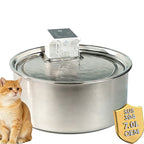 New Factory OEM Stainless Steel Smart Pet Water Dispenser 7L Large Capacity Dog Bowls Automatic Cat Water Fountain for Multi-Cat