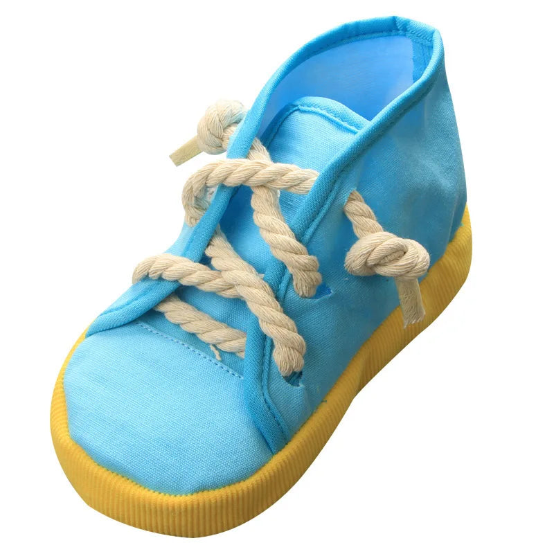 Shoe Dog Chew Toys for Small Medium Dogs Pet Dog Plush Animal Chewing Toy Pet Manufacturer Interactive Pet Toy