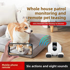 360° HD Indoor  Eco-Friendly Classic Style Pet Tracking Camera Real-Time Movement Video Playback Automatic Cruise