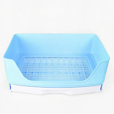 Large Eco-Friendly Rabbit Toilet Trainer Potty Corner Tray Litter Drawer for Adult Hamster Guinea Pig Galesaur Bunny Pet Pan