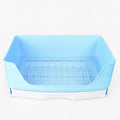 Large Eco-Friendly Rabbit Toilet Trainer Potty Corner Tray Litter Drawer for Adult Hamster Guinea Pig Galesaur Bunny Pet Pan