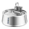 4L 4000MAh Wireless Cat Water Fountain Rechargeable Stainless Steel Battery Sensor Cat Smart Water Fountains Manufacturer
