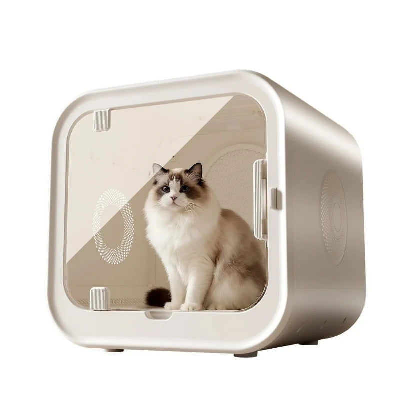 70L Large Capacity Pet Grooming Hair Dryer Box Ultra Quiet Pet Dryer Box Low Noise Cat Dog Dryer Machine for Home Use