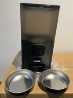 2026 New 4L/6L OEM Dual Bowls Automatic Cat Feeder with Camera TUYA APP Smart Pet Feeder Stainless Steel Bowl  for Muti Dogs Cat