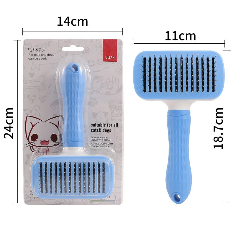 Dog Hair Remover Brush Cat Dog Brush Grooming Comb for Long Hair Pet Remover Brush Pet Manufacturer Wholesale FBA Dog Products