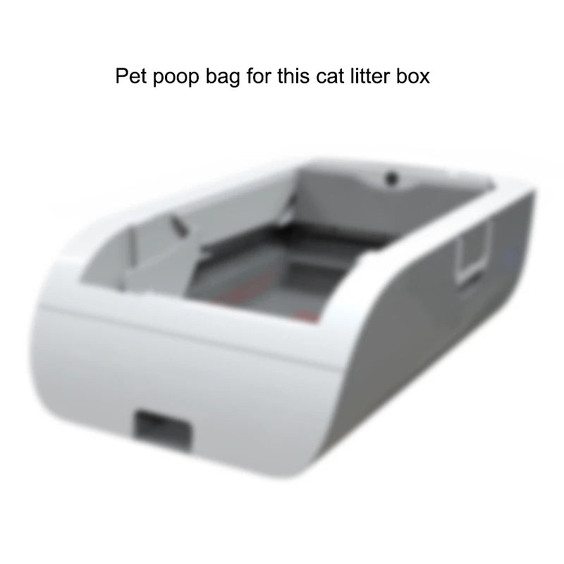 Drawstring Cat Litter Filter Bag for Biodegradable Household Dog Garbage Bags Automatic Cat Litter Box Pet Poop Bags