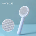 Pet Cat Brush Dog Comb Self Cleaning Slicker Brush for Cat Dog Hair Removes Tangled Pet Hair Massages Comb Cats Accessories