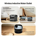 2026New Custom 7L Large Capacity Dog Water Fountain OEM ODM Wireless Dispenser 10000mAh 60 Days Battery for Multi-Cats Dogs Pet