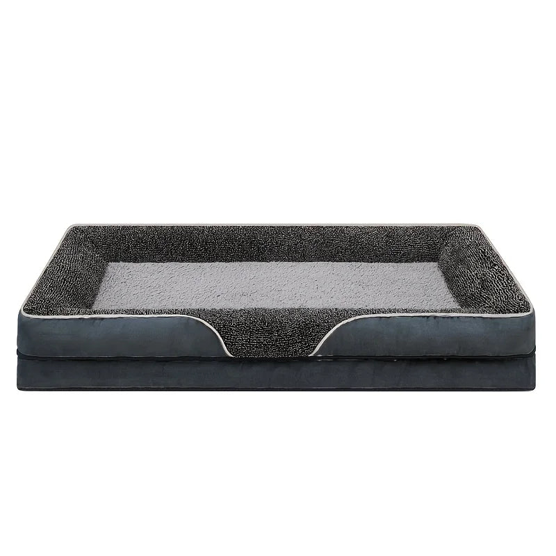 Removable and Washable Dog Sofa Large Dog Bed Suitable for All Seasons Dog Nest Comfortable Soft Cat Sofa Bed With Raised Edges