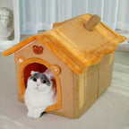 Breathable Warm Plush Pet Bed Dog House Washable Soft Cat Cushion Kennel for Small Medium Large Dogs Pet Supplies