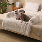 Detachable Pet Sofa Protector Washable Large Dog Bed Calming Bed for Large Dogs Pad Blanket Winter Warm Cat Bed Mat Couches