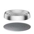 304 Stainless Steel Pet Bowls for Small Medium Dogs Rounded Wave Texture Cat and Dog Food & Water Bowl ODM Cat Bowls