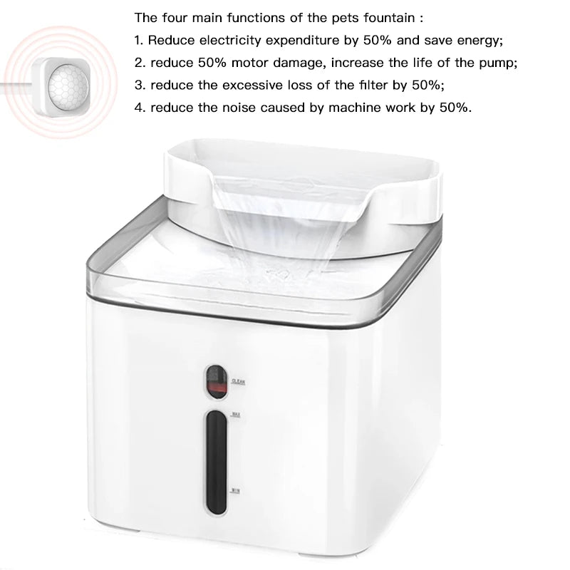 Universal Cat Water Fountain Sensor USB Pet Water Dispenser Accessories Replacement Cat Drinking Bowl Water Dispenser Detector