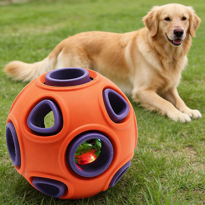 Dog Chew Toys Interactive Dog Toy Ball Stable Squeaky Dog Toy Durable Chew Toy Safe and Non-Toxic Durable