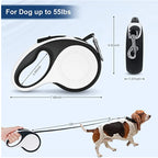 5M Dog Leashes LED Light Retractable Pet Leads Traction Rope Belt Durable Automatic Large Dog Cat Walk Leash Design Dog Products