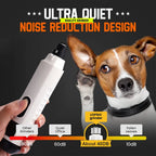 Dog Nail Grinder With 2 Led Lights Pet Nail Grinder Rechargeable Pet Smart Dog Nail Trimmer for Large Medium and Small Dogs