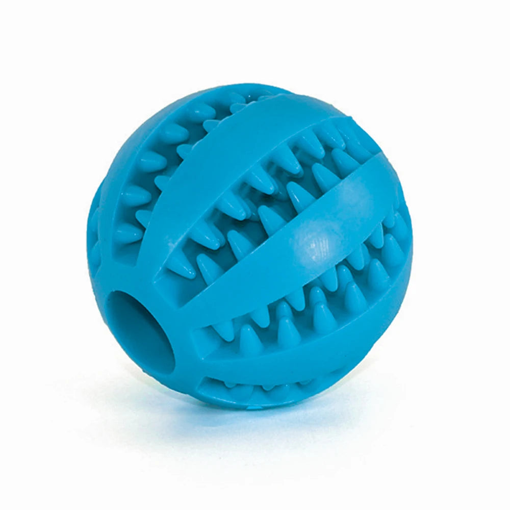 Pet Interactive Dog Toy Rubber Balls for Small Large Dogs Puppy Pet Chew Toys Pet Teeth Cleaning Dog Food Ball Toys