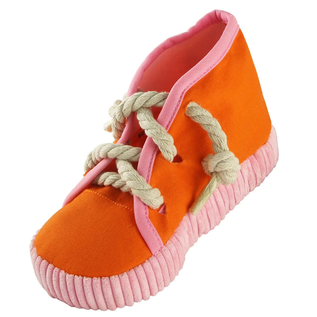 Shoe Dog Chew Toys for Small Medium Dogs Pet Dog Plush Animal Chewing Toy Pet Manufacturer Interactive Pet Toy