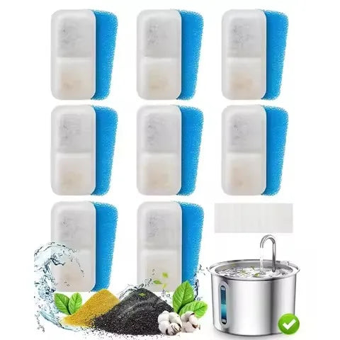 Wholesale Cat Water Fountain Replacement Filter Elements Activated for Cats Drinking Bowl Auto Feeder Filter Pet Manufacturer